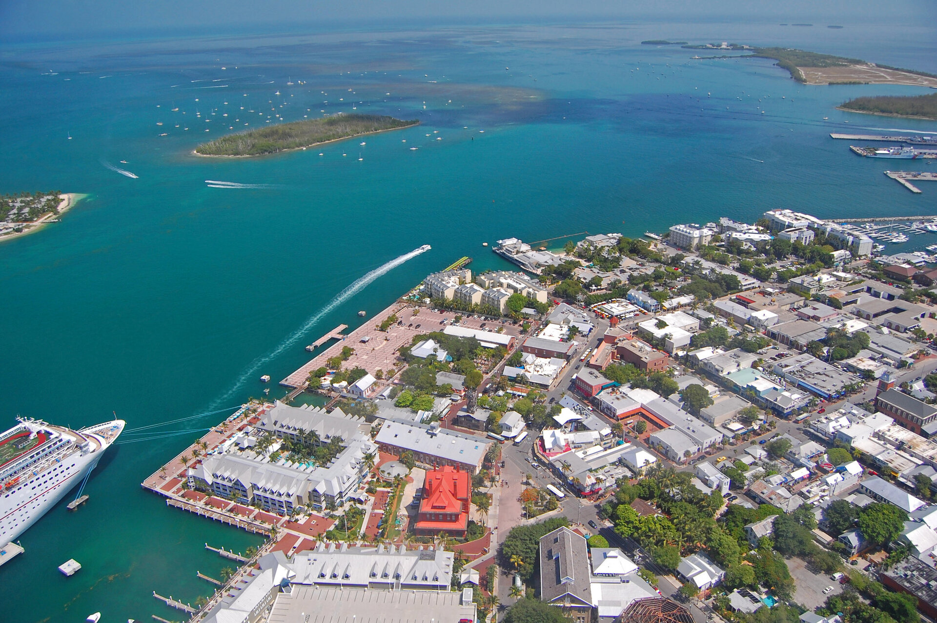 Aerial View of Key West